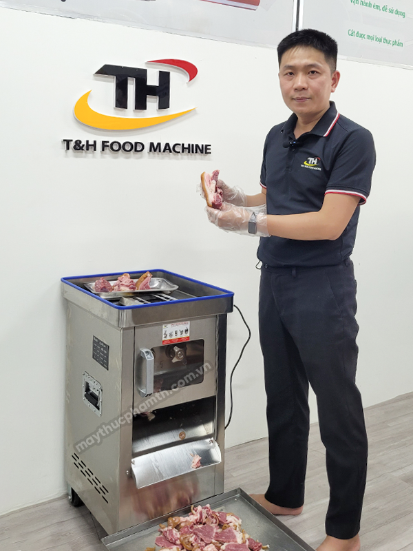 Máy thái thịt tươi sống DQ-300