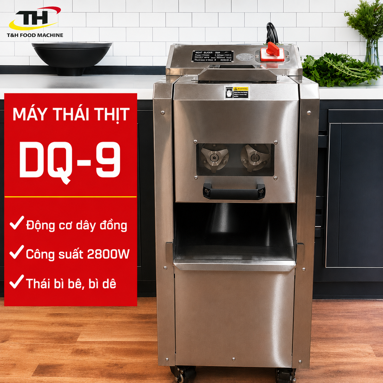 Máy thái thịt DQ9