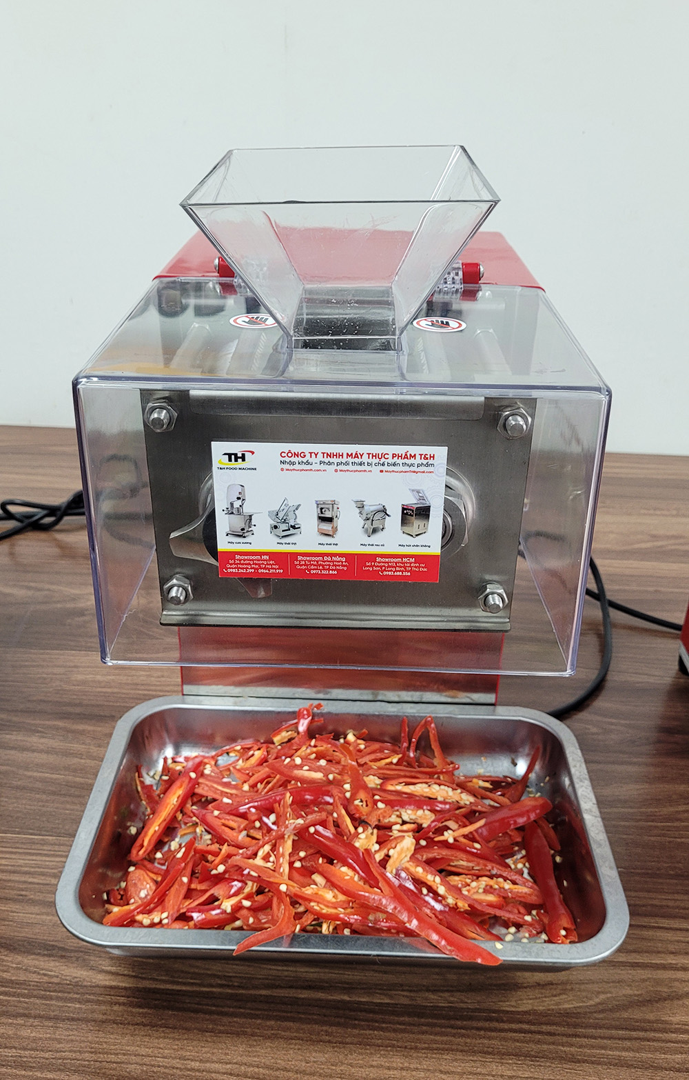 M&aacute;y th&aacute;i thịt tươi sống DQ90-N