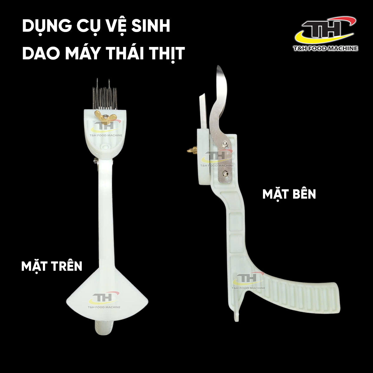 Bộ dụng cụ vệ sinh dao máy thái thịt