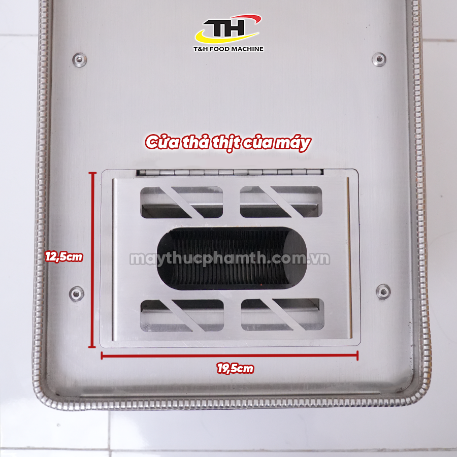 Máy thái thịt tươi thay dao HD95