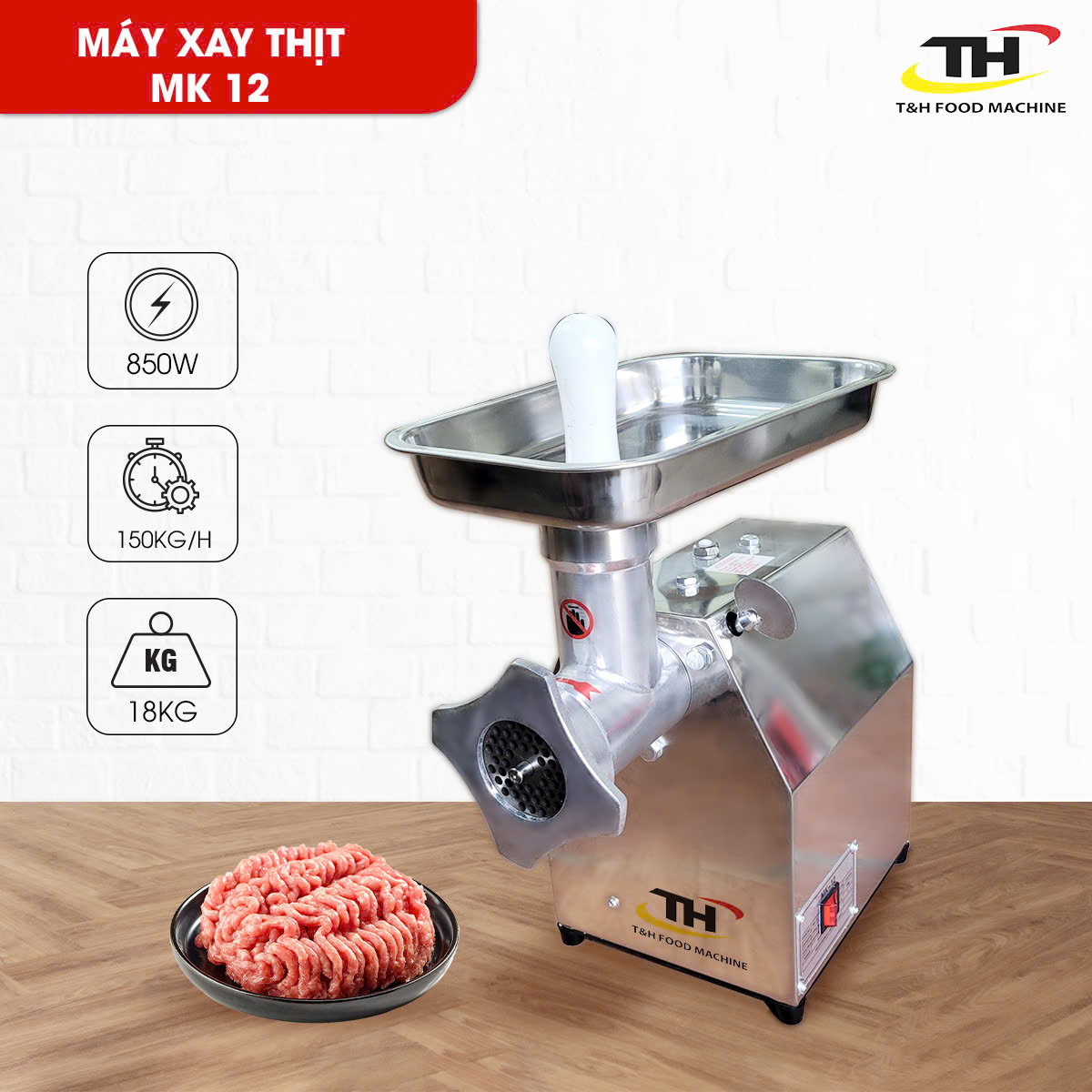 Máy xay thịt MK12