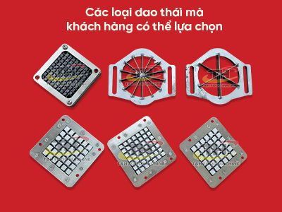 Máy thái khoai tây chiên công nghiệp TH-90