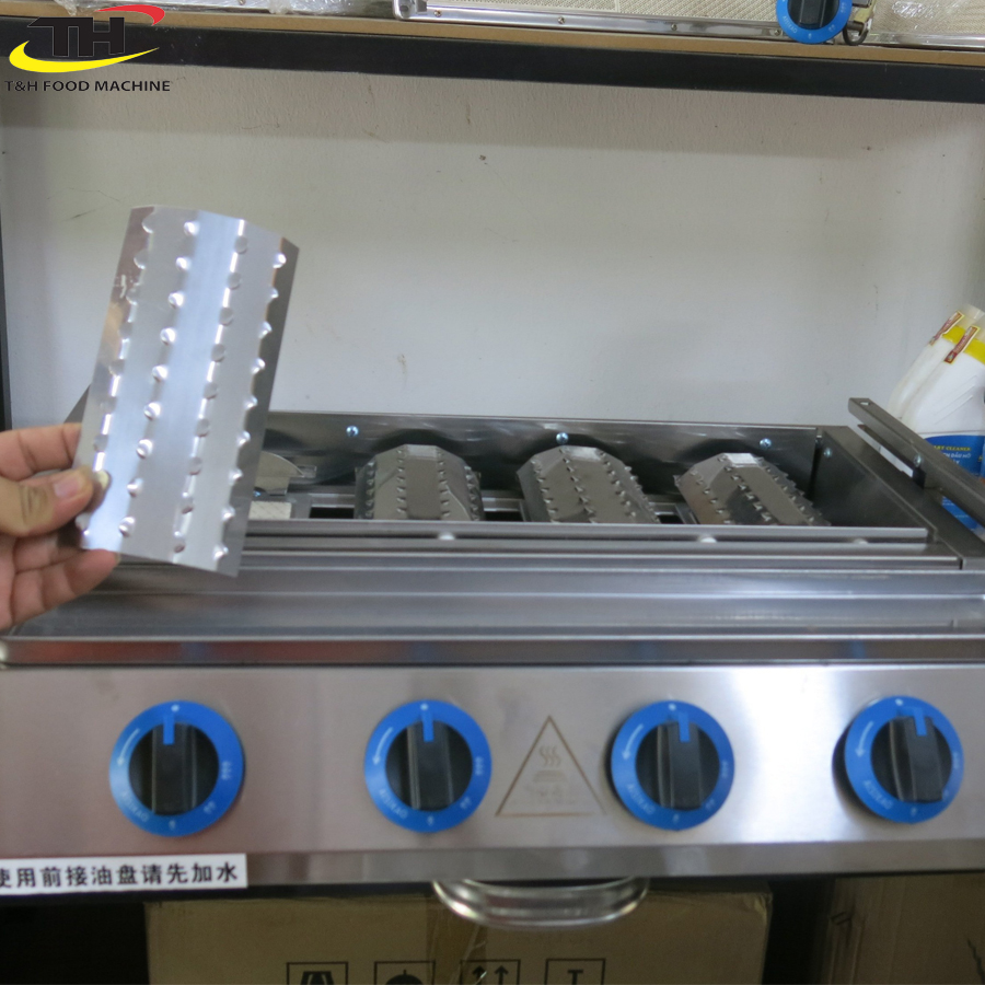 Tấm chắn họng đốt inox loại ngắn cho bếp nướng gas