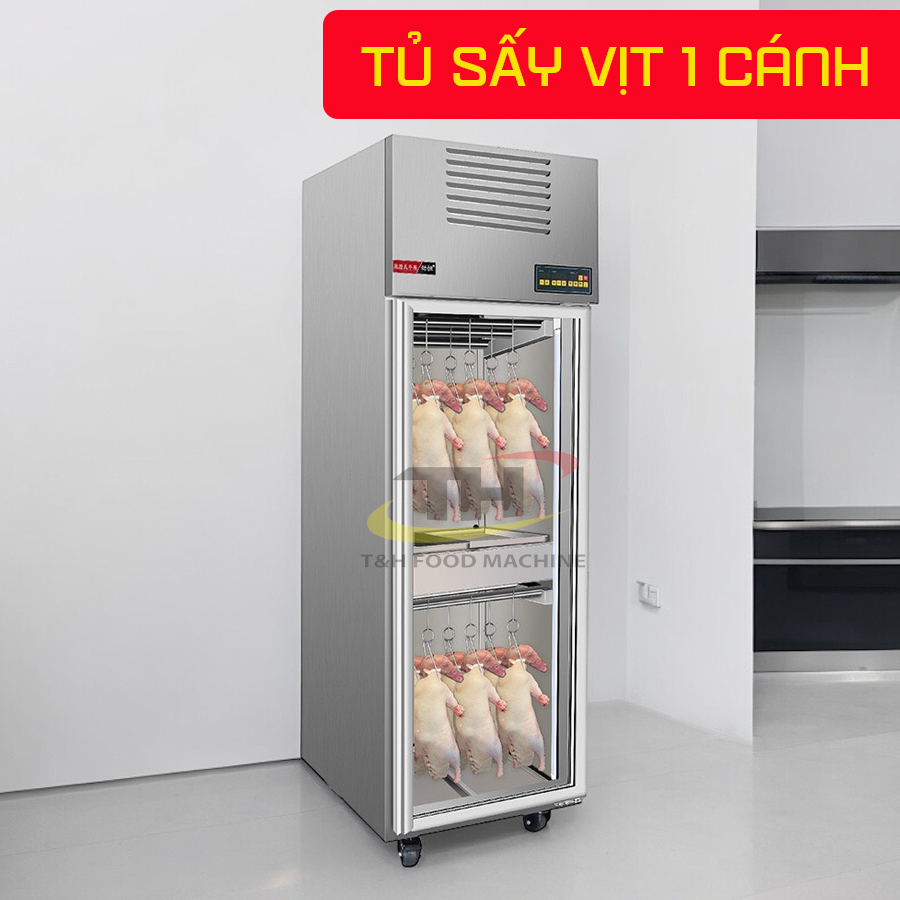 Tủ hong sấy vịt 1 cánh đa năng cao cấp