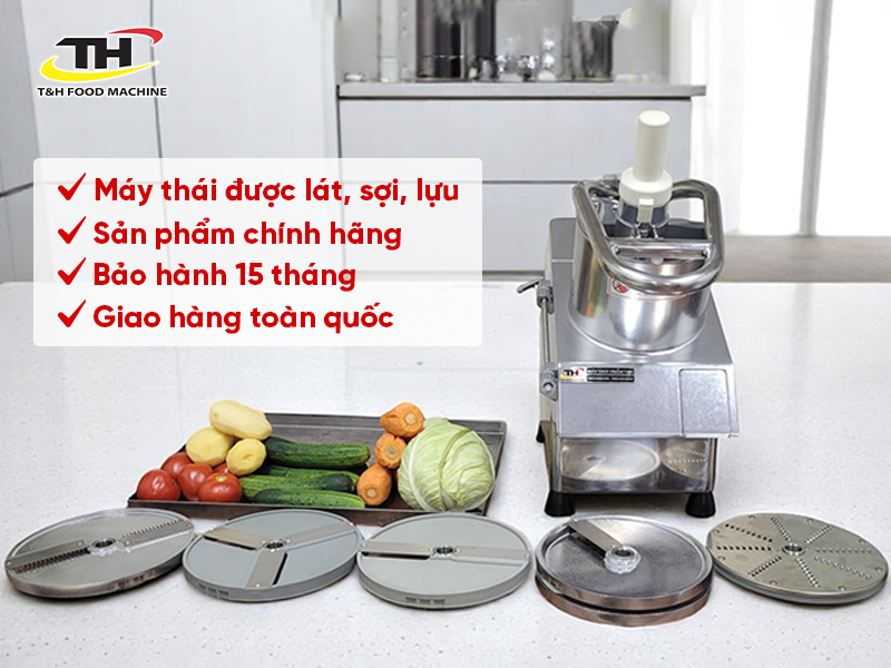 Máy thái rau củ quả VC65