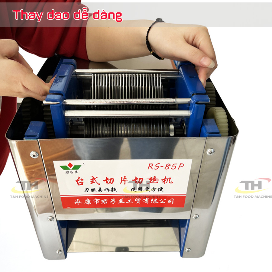 thay dao máy thái thịt RS-85P