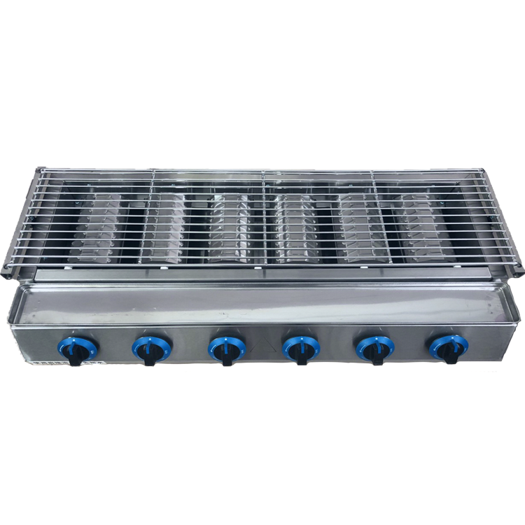 Bếp nướng 6 họng ngắn