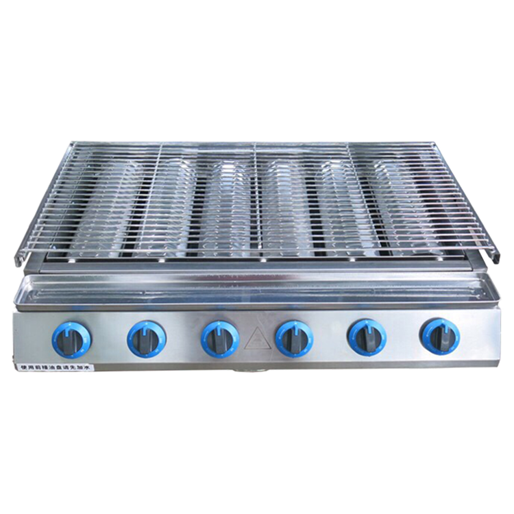 Bếp nướng 6 họng dài