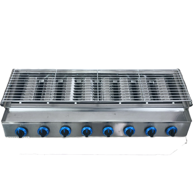 Bếp nướng 8 họng ngắn