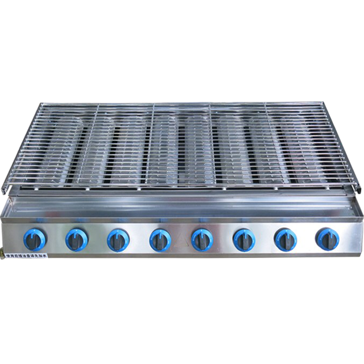 Bếp nướng 8 họng dài
