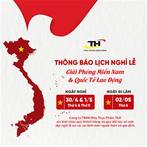 Thông báo lịch nghỉ 30/4 và 01/05/2025