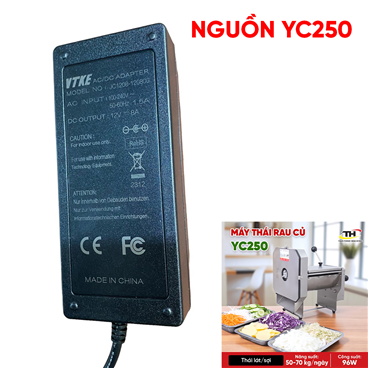 Cục nguồn máy thái rau củ đa năng YC250