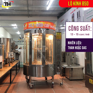 LÒ QUAY VỊT KÍNH 850