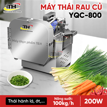Máy thái hành lá YQC-800