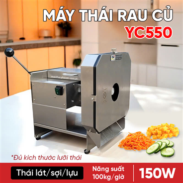 Máy thái rau củ quả đa năng YC-550