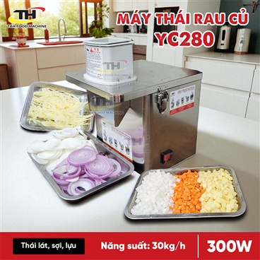 Máy thái rau củ quả mini yc280