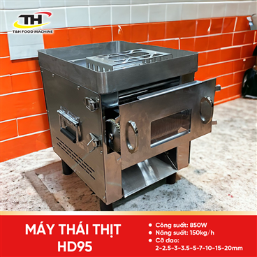 Máy thái thịt tươi thay dao HD95