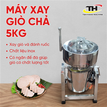 Máy xay giò, đánh ruốc 5KG