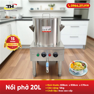NỒI NẤU PHỞ ĐIỆN T&H 20 LÍT